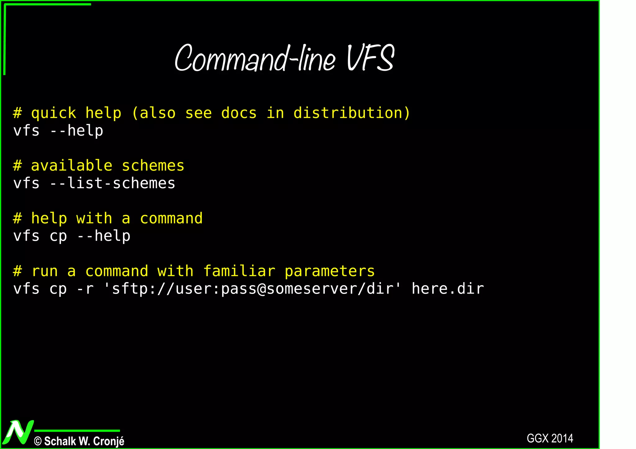 Groovy VFS (with 1.0 news)