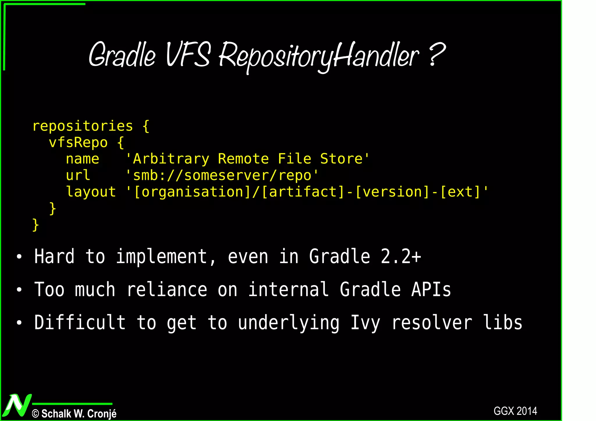Groovy VFS (with 1.0 news)