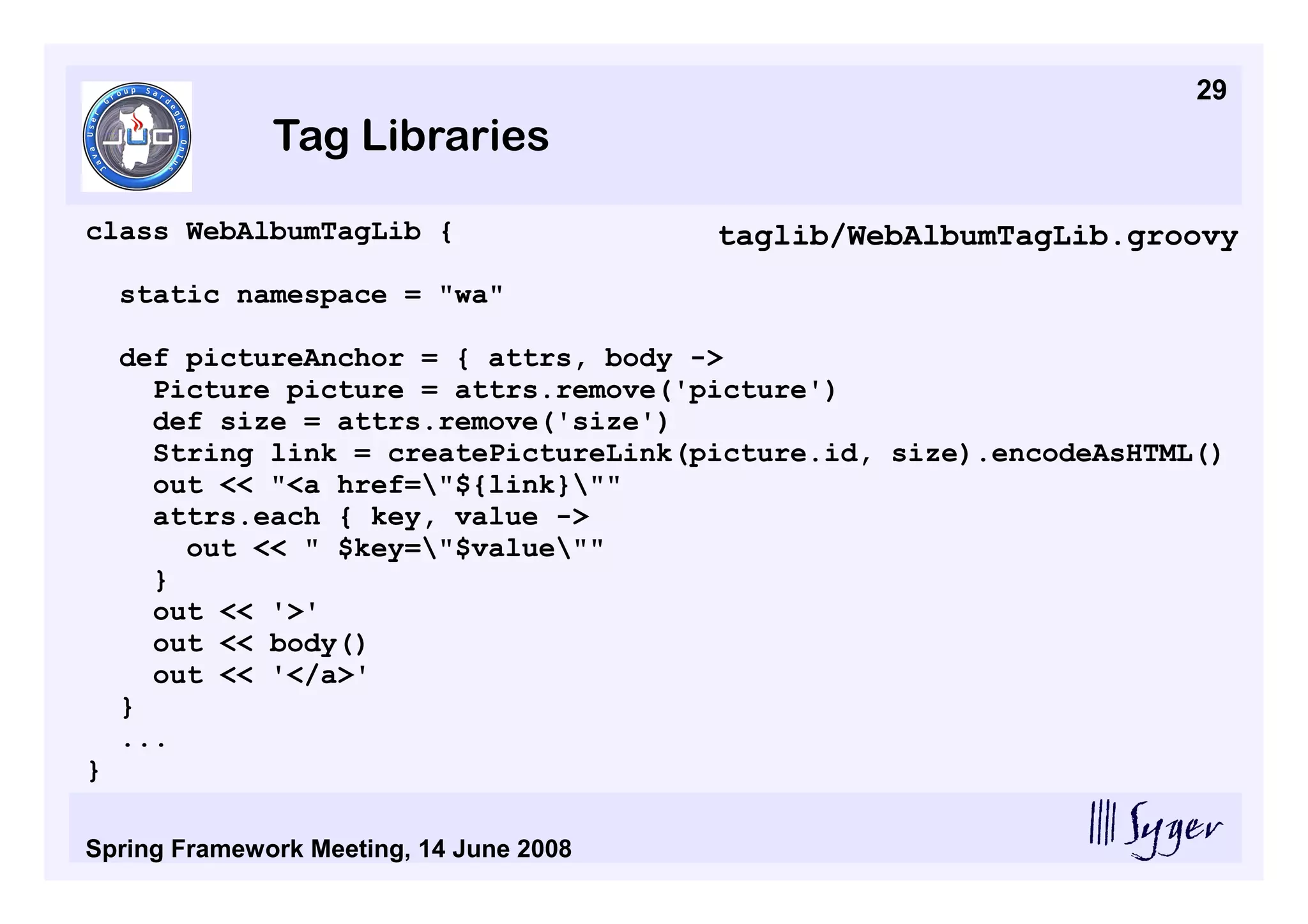 Groovy And Grails JUG Sardegna