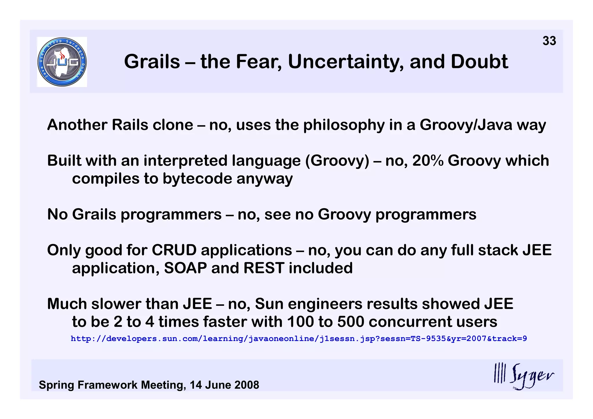 Groovy And Grails JUG Sardegna
