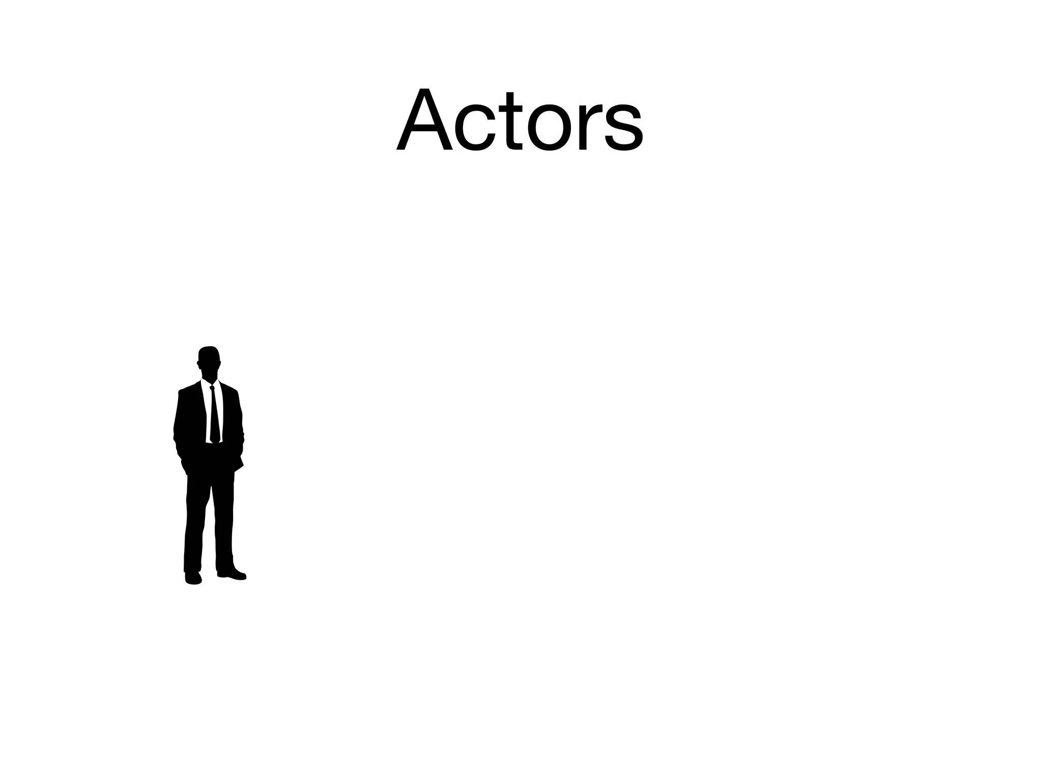 Actors
 