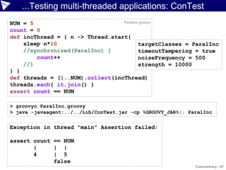 groovy and concurrency | PPT