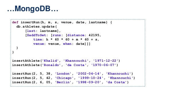 Groovy Databases