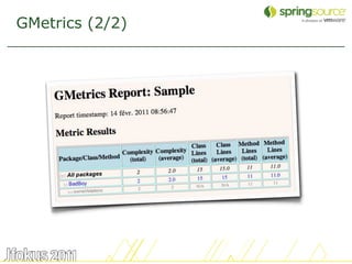 GMetrics (2/2)




                 47
 