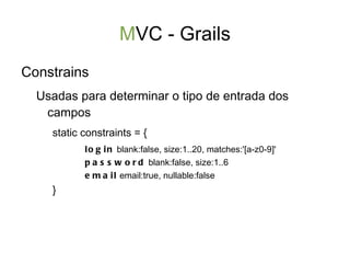 “Hello Grails” grails create-app helloword 
