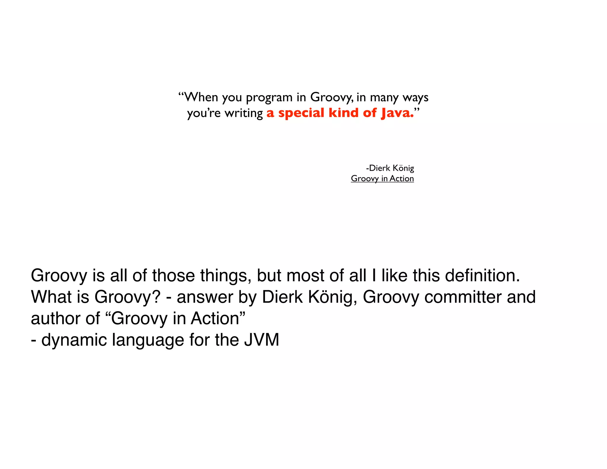 Groovy Grails DevJam Jam Session