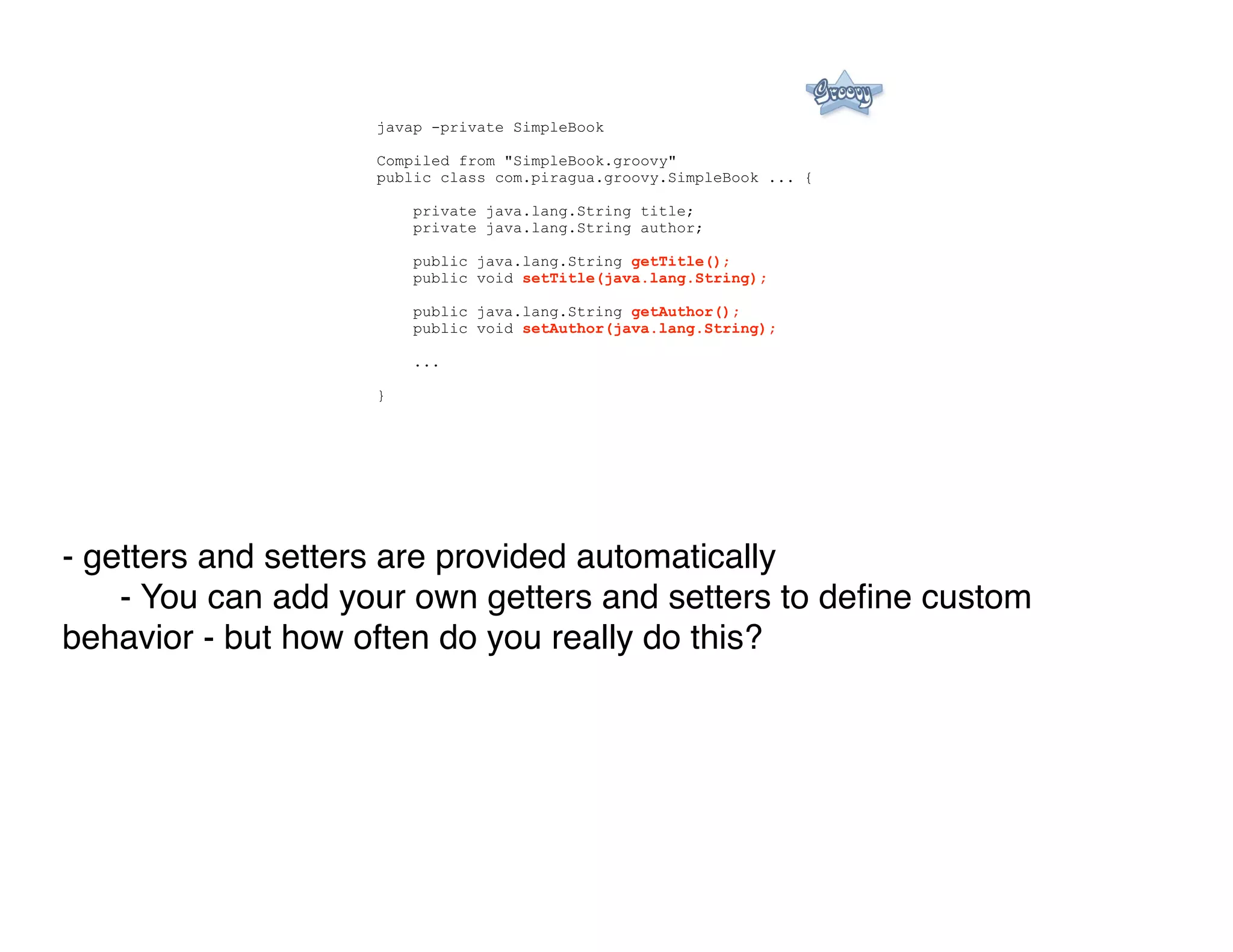 Groovy Grails DevJam Jam Session