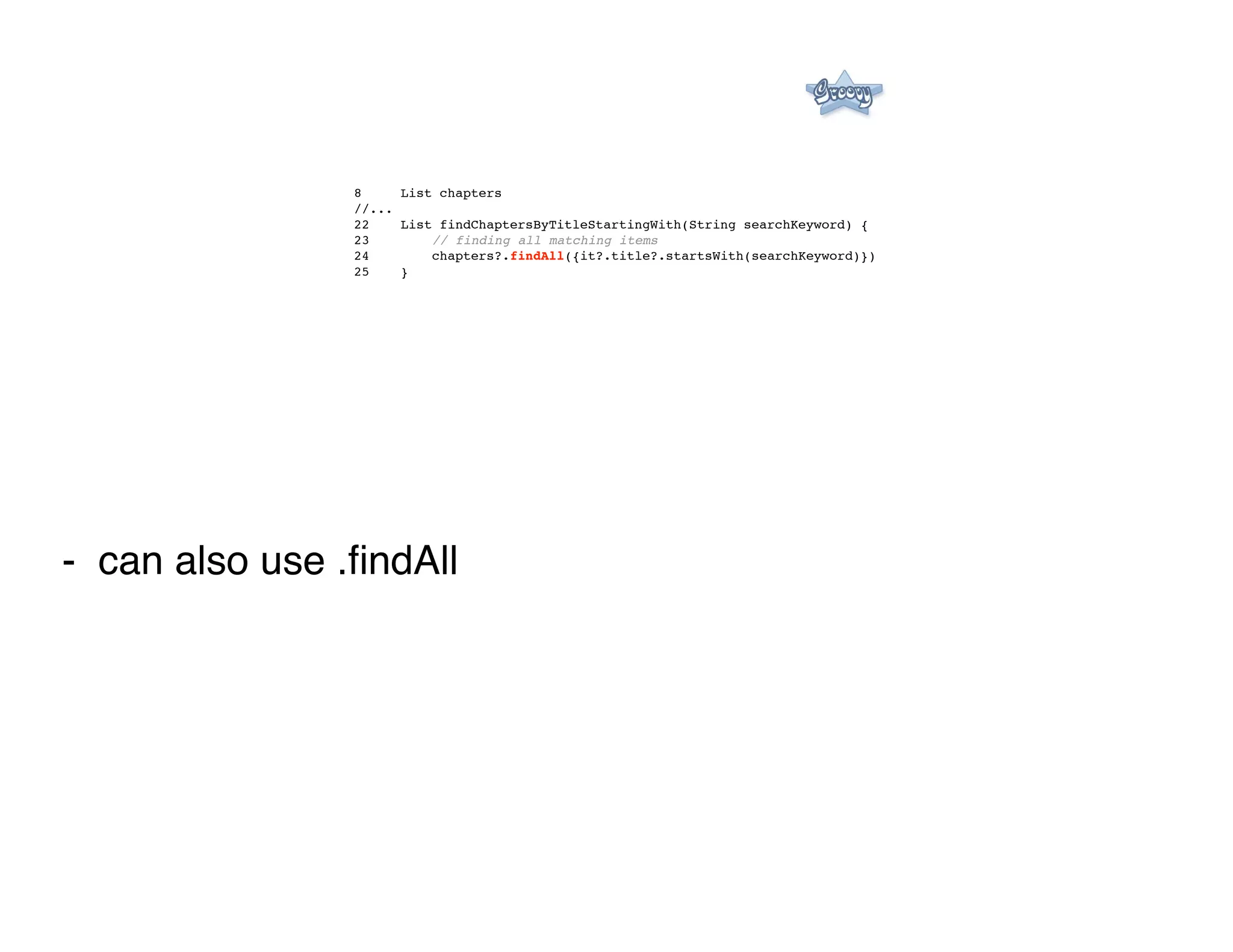 Groovy Grails DevJam Jam Session