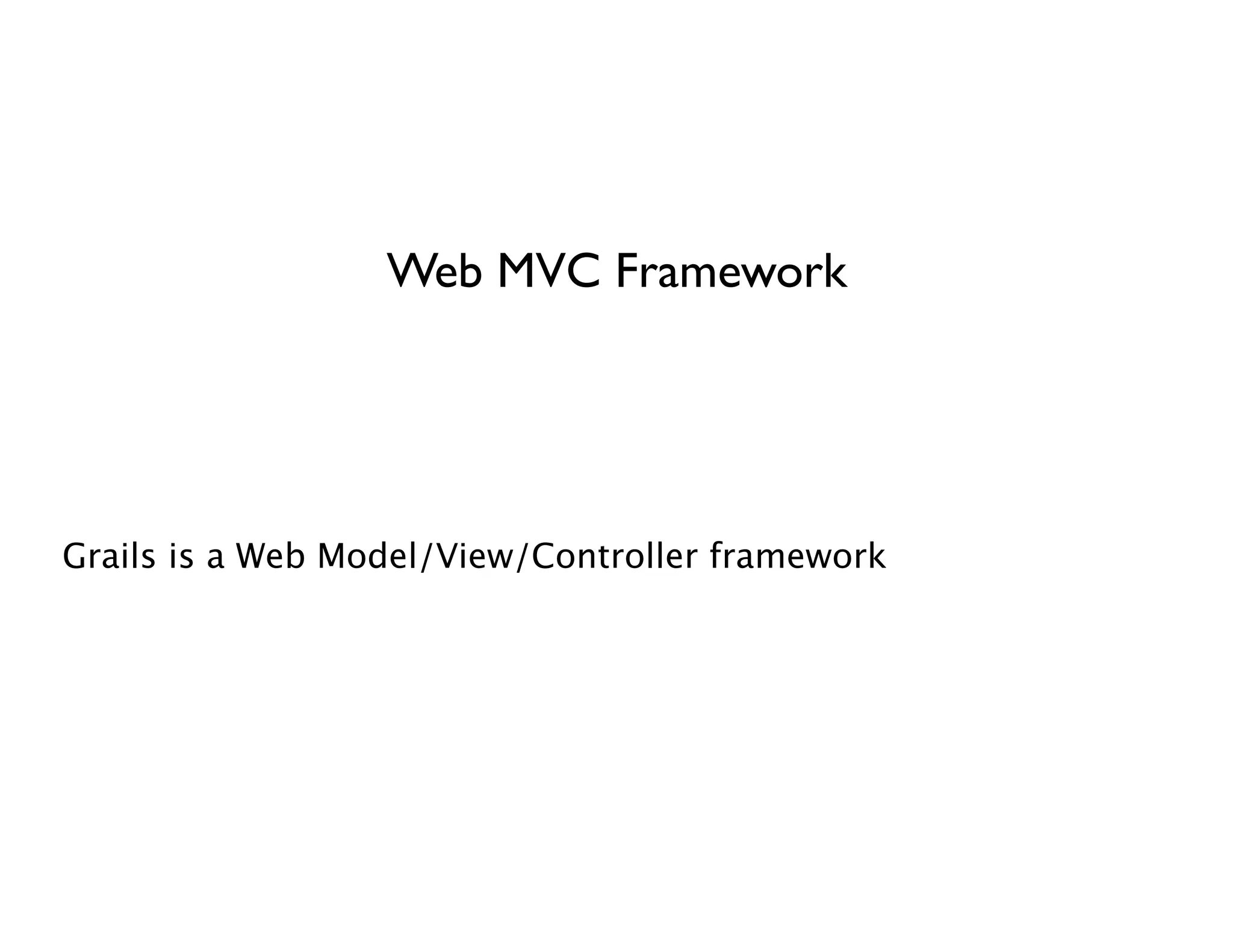 Groovy Grails DevJam Jam Session