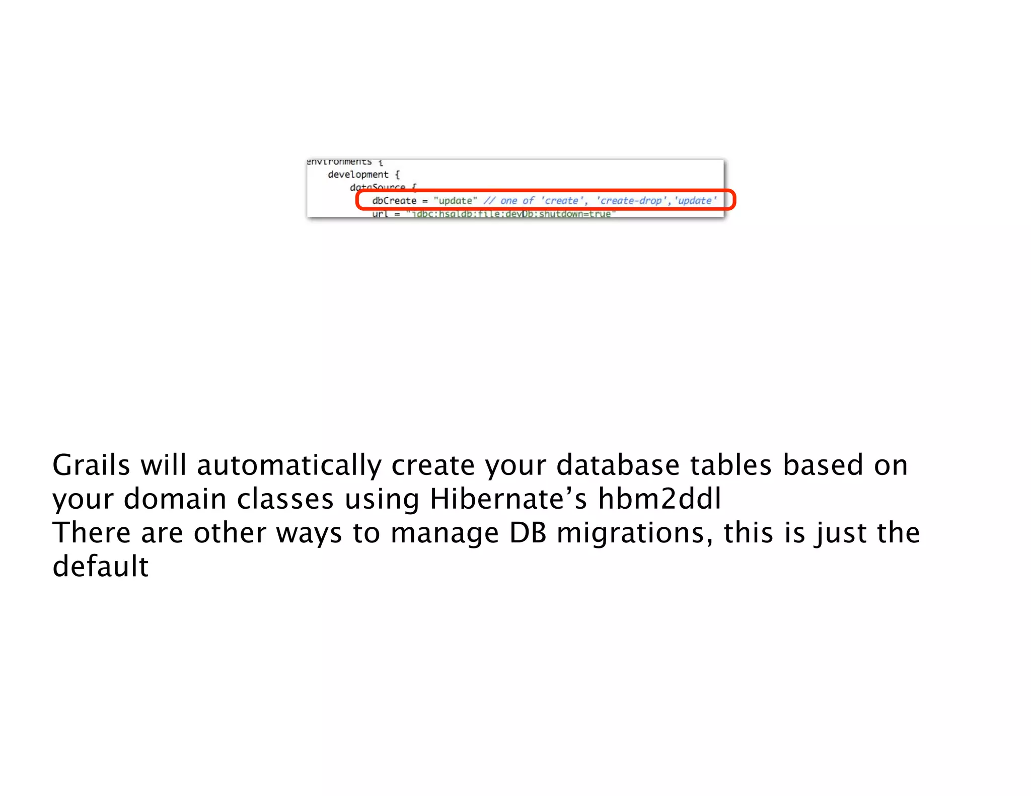 Groovy Grails DevJam Jam Session