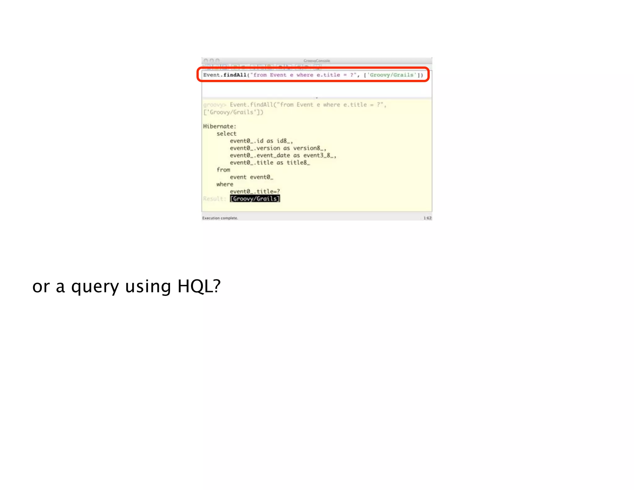 Groovy Grails DevJam Jam Session