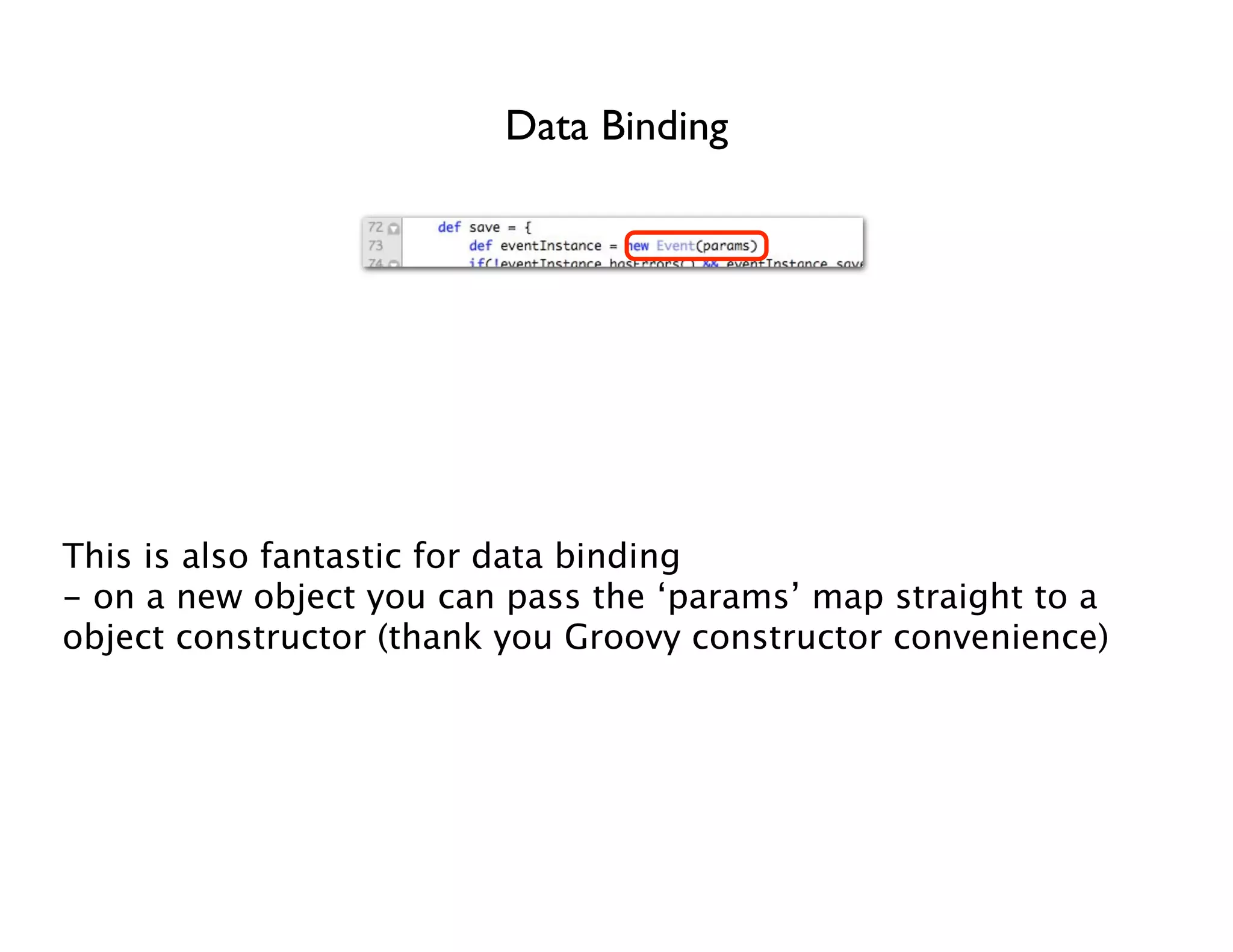 Groovy Grails DevJam Jam Session