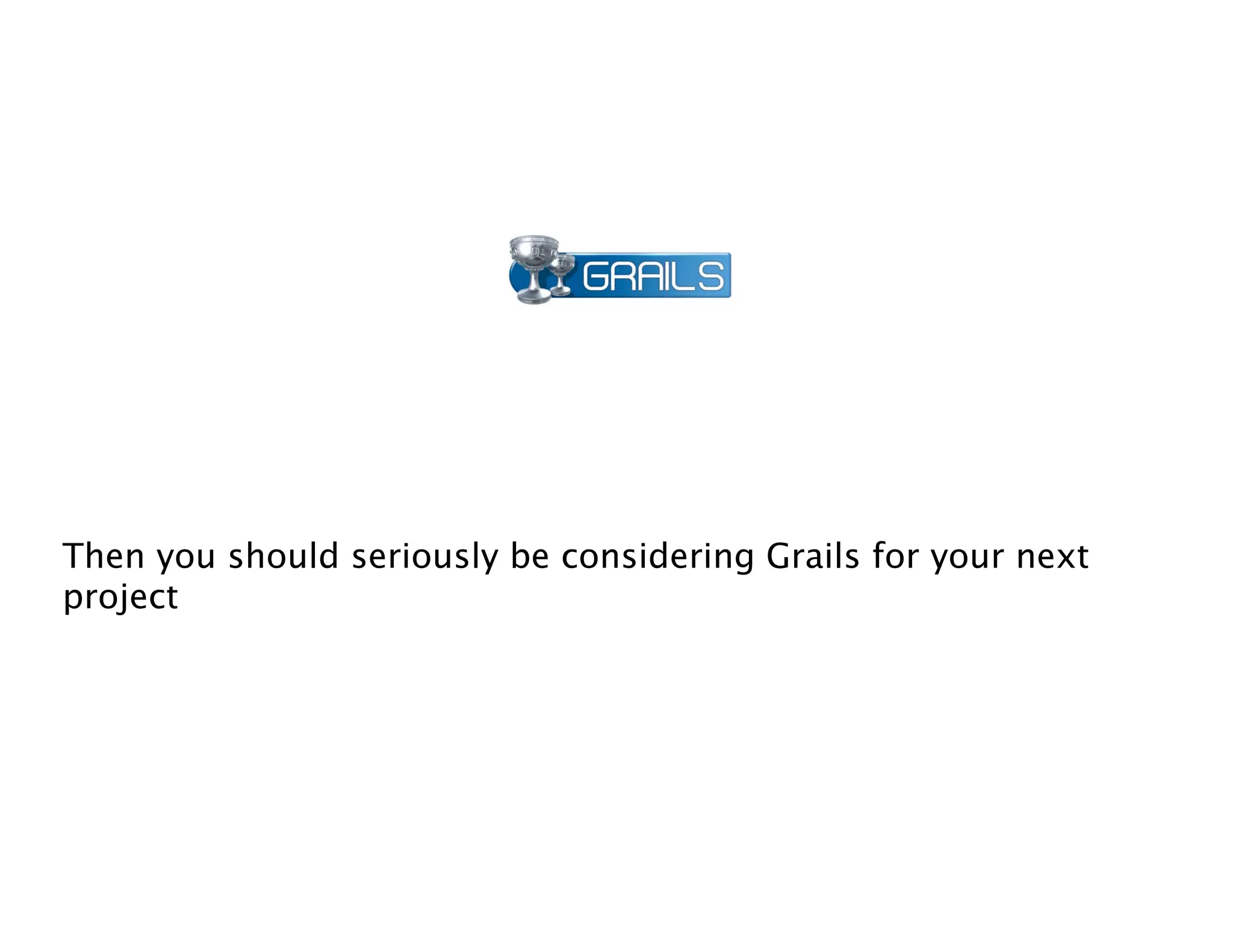 Groovy Grails DevJam Jam Session