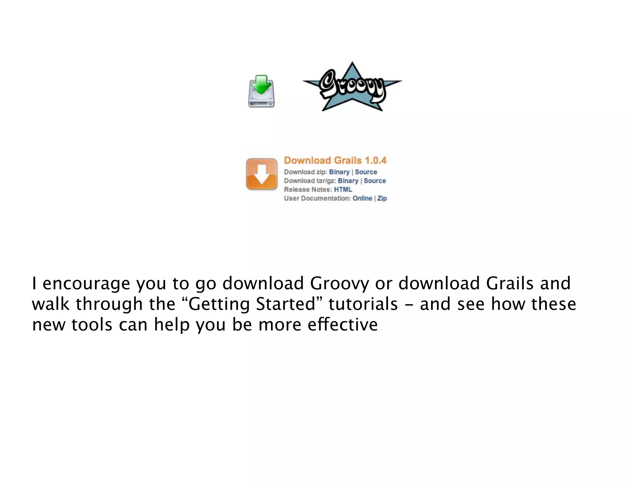 Groovy Grails DevJam Jam Session