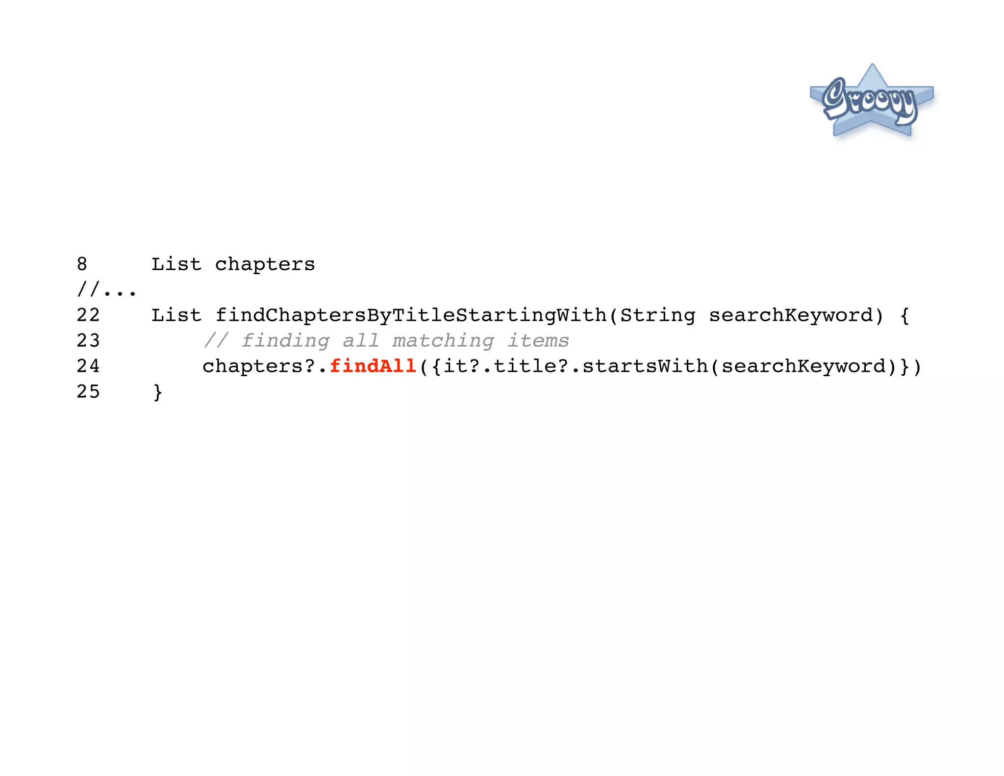 Groovy Grails DevJam Jam Session