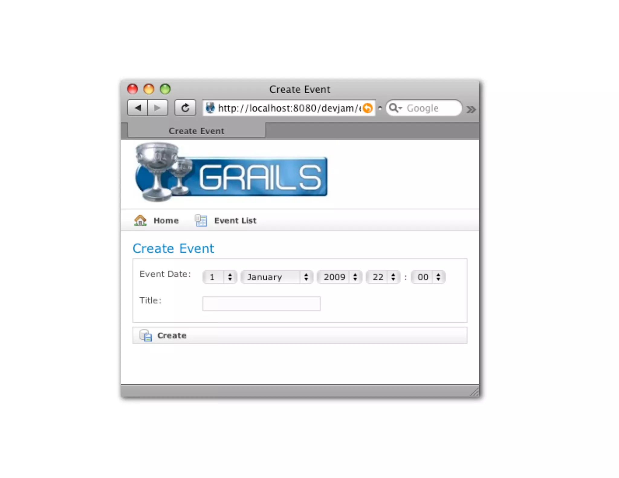 Groovy Grails DevJam Jam Session