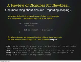 Groovy Metaprogramming for Dummies | PDF