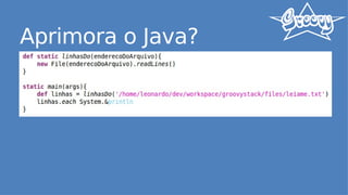 Aprimora o Java?
 