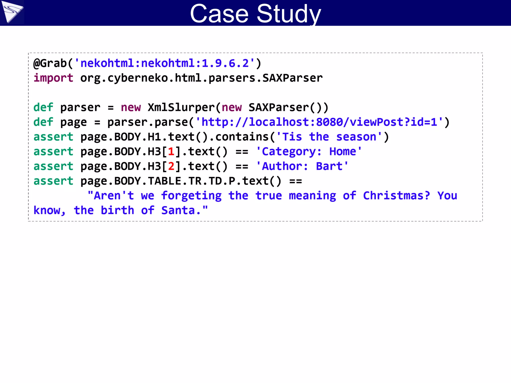 Case Study
 