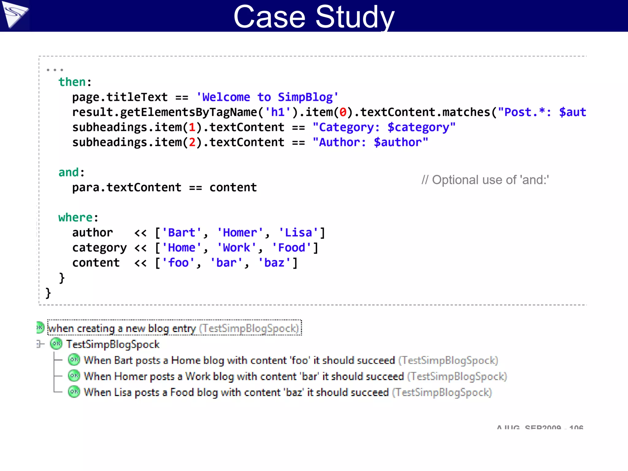 Case Study
 