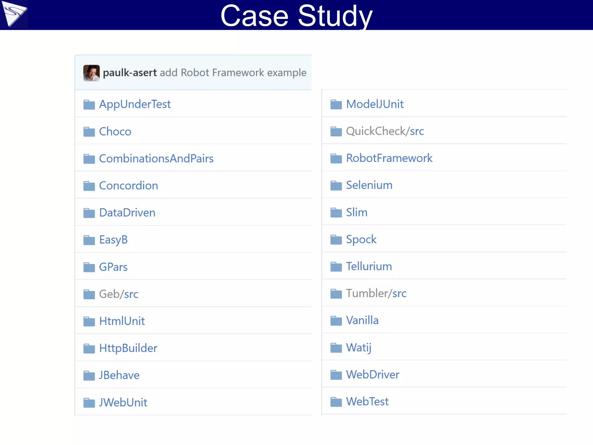 Case Study
 