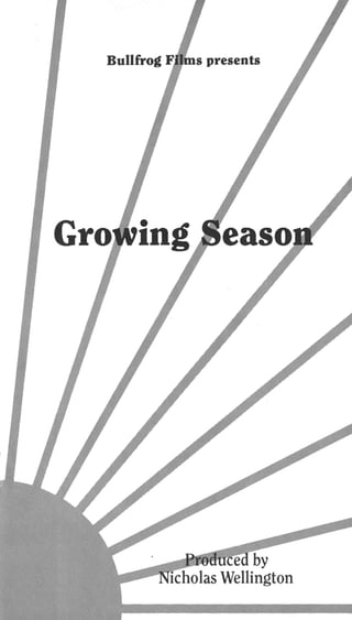 Growing Season - Horticulture Therapy at San Francisco County Jail