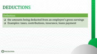 Gross and Net Earnings pdf powerpoint pre | PDF