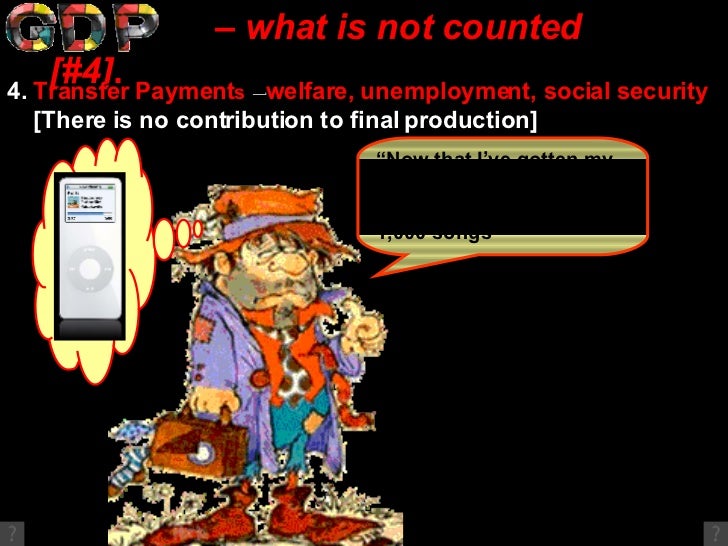what is not included in gdp