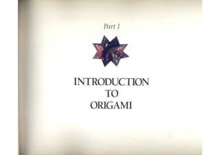 Gross   origami-new ideas for paperfolding