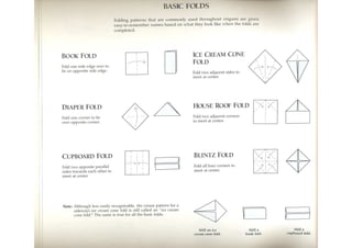 Gross   origami-new ideas for paperfolding