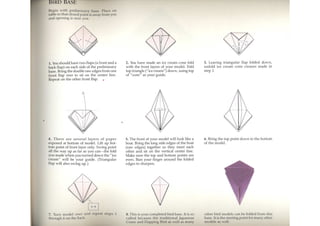 Gross   origami-new ideas for paperfolding