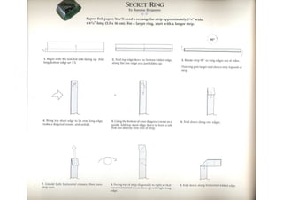 Gross   origami-new ideas for paperfolding