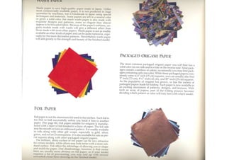 Gross   origami-new ideas for paperfolding