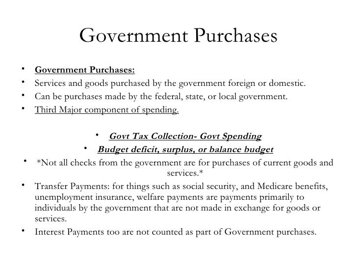 Gross domestic product