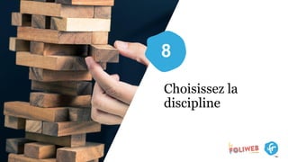 8
Choisissez la
discipline
 