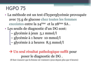 Grossesse Et Diabète