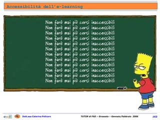 Accessibilità dell’e-learning 