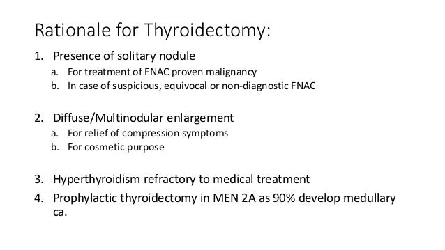 Grossing thyroid gland
