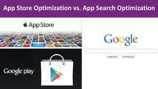 App Store Optimization vs. App Search Optimization
 