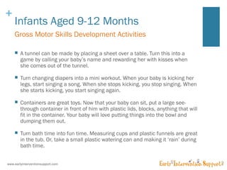 Gross Motor Skills & Development for Infants | PPT