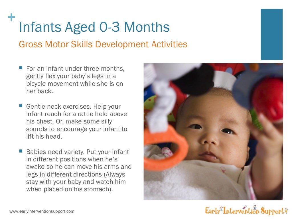 Gross Motor Skills & Development for Infants