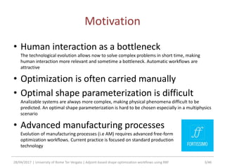 Adjoint-based shape optimization workflows using RBF | PDF