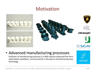 Adjoint-based shape optimization workflows using RBF | PDF