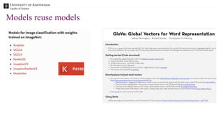 Faculty of Science
Models reuse models
 