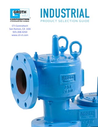 INDUSTRIALPRODUCT SELECTION GUIDE
CTi Controltech
San Ramon, CA USA
925-208-4250
www.cti-ct.com
 
