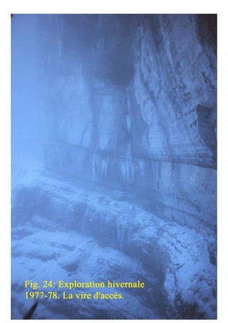 Grotte de bunant 2e partie hiver 1978