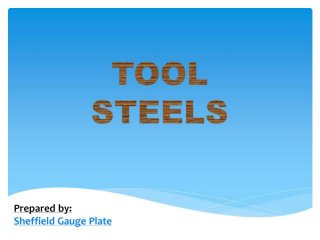 Types & Applications Tool Steels For Guillotine Blades