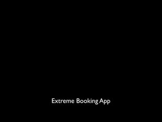 Extreme Booking App
 