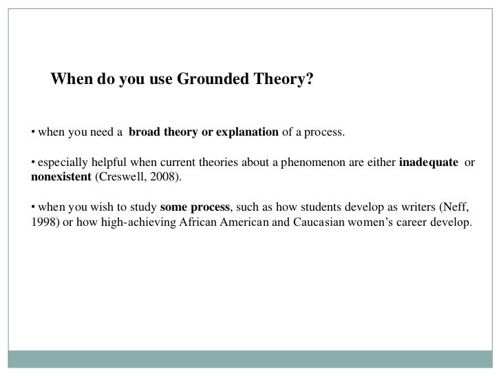 Grounded theory