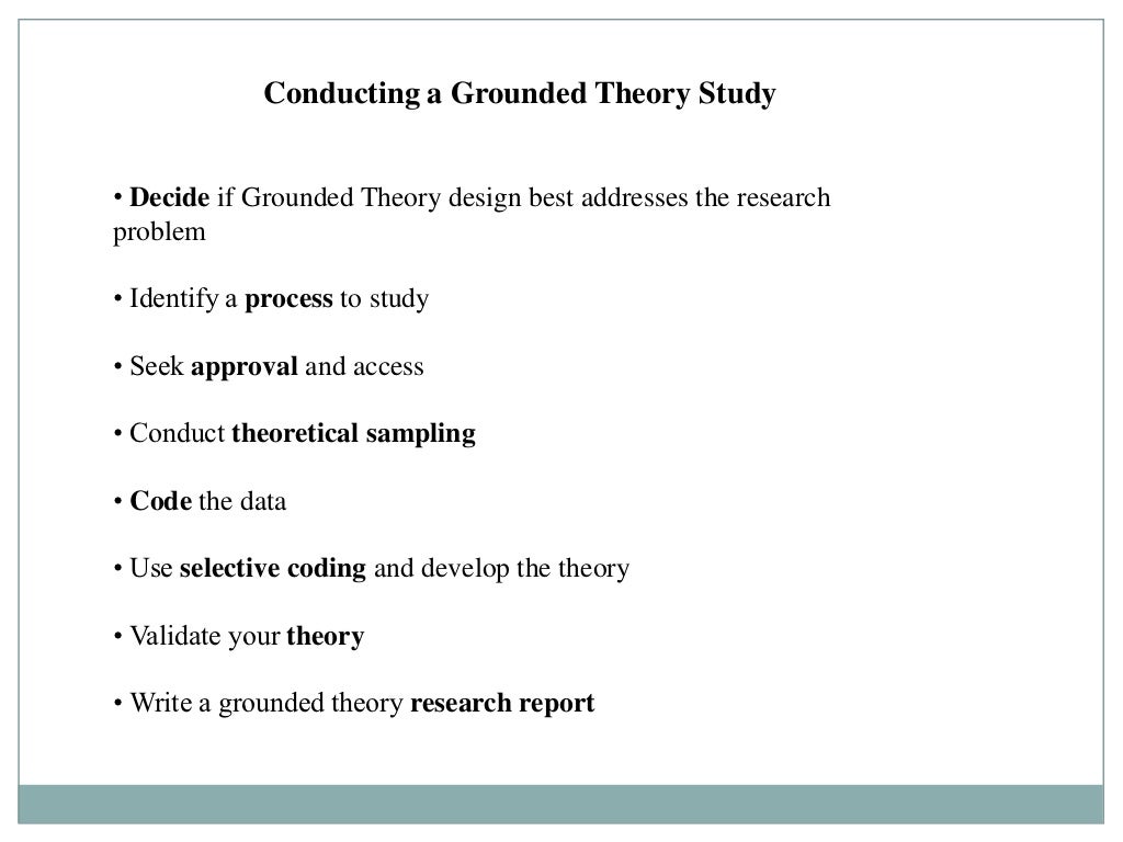 grounded theory dissertation